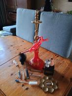 Shisha Amy Deluxe | Rood, Verzamelen, Rookartikelen, Aanstekers en Luciferdoosjes, Ophalen of Verzenden, Gebruikt, (Water)pijp