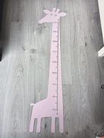 Meetlat roze giraffe, Kinderen en Baby's, Ophalen, Zo goed als nieuw, Wanddecoratie