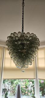 hanglamp, Huis en Inrichting, Lampen | Hanglampen, Ophalen, Gebruikt, Glas, Minder dan 50 cm