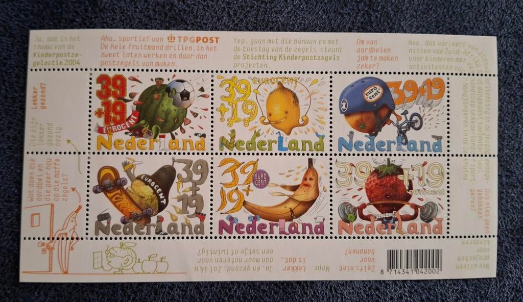 Nederland Kinderpostzegels 2004, Ophalen of Verzenden
