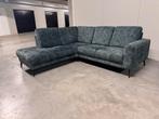 ZGAN Prachtige Hoekbank Blauw/ Groen GRATIS BEZORGING, Huis en Inrichting, Banken | Bankstellen, Ophalen, Hoekbank, Zo goed als nieuw