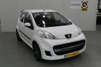 Peugeot 107 1.0 12V 68PK 5D XS (1ste eigenaars), Auto's, Stof, Gebruikt, Zwart, 4 stoelen