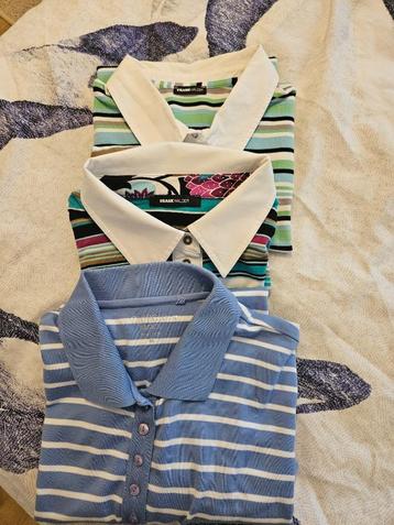 poloshirt dames 3x mt 46 en 48 NIEUW beschikbaar voor biedingen
