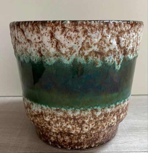 Vintage Jopeko West Germany Fat Lava Bloempot 1970s., Antiek en Kunst, Antiek | Keramiek en Aardewerk, Ophalen of Verzenden
