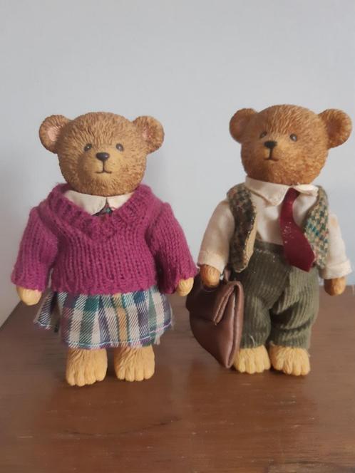 Russ teddy town bear echtpaar NIEUW RUSS BEER, Verzamelen, Beren en Cherished Teddies, Nieuw, Stoffen beer, Overige merken, Ophalen