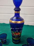 Likeur set karaf met glaasjes vintage, Ophalen of Verzenden, 'T Olde Gre-j, Info@toldegrej.nl, Endepoelstraat 20f Didam