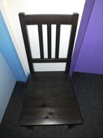 Stoel Ikea Zwart, Huis en Inrichting, Ophalen, Gebruikt, Zwart, Eén