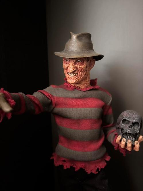 Freddy Krueger Premium Format (zie omschrijving), Kinderen en Baby's, Speelgoed | Actiefiguren, Gebruikt, Ophalen