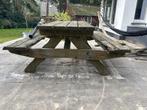 Eiken hout / tafel, Tuin en Terras, Gebruikt, Rechthoekig, Hout, Ophalen