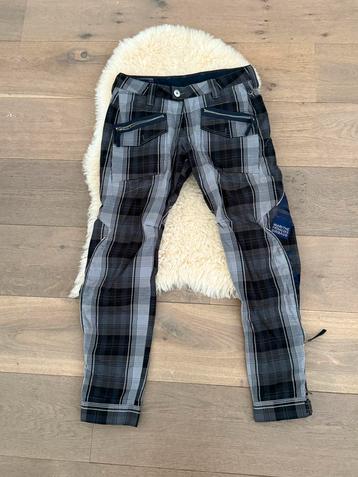 Marithé et François Girbaud Italy ruitjes broek 34 beschikbaar voor biedingen