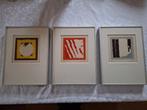 Hans Landsaat - 3 Zeefdrukken - oplage van 21, Ophalen of Verzenden