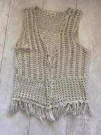 Gehaakt vestje, Ophalen of Verzenden, Zo goed als nieuw, Maat 38/40 (M), Beige