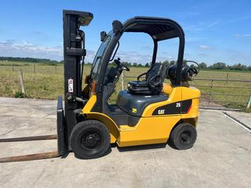 Caterpillar Gp25n lpg gas heftruck triplex 2007 (bj 2007) beschikbaar voor biedingen