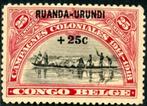 Ruanda-Urundi 21-pf - Hulpzegel, Ophalen of Verzenden, Overige landen