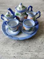 mini serviesje, Ophalen of Verzenden, Zo goed als nieuw, Porselein