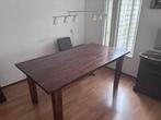 Houten Eettafel Tropisch Hardhout 95x180cm, Huis en Inrichting, Tafels | Eettafels, Ophalen, Gebruikt, 50 tot 100 cm, 150 tot 200 cm