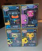 DC Funko pops blacklight set 4x Batman Joker Harley Quinn, Ophalen of Verzenden, Zo goed als nieuw