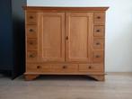 Teakhouten kast, Huis en Inrichting, Kasten | Buffetkasten, Ophalen, Gebruikt, 100 tot 150 cm, 100 tot 150 cm