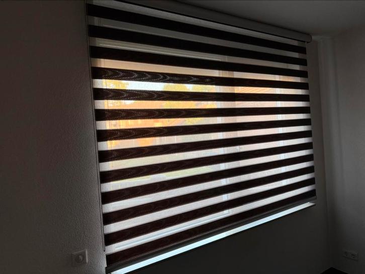 5 rolgordijnen en 1 x paneelgordijn, Huis en Inrichting, Stoffering | Gordijnen en Lamellen, Gebruikt, 200 cm of meer, 100 tot 150 cm