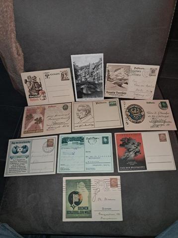 Deutsches reichs postkaarten. Ook whw beschikbaar voor biedingen