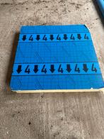 Afschot isolatie pir plaat 95-120  (120x120), Zo goed als nieuw, Hardschuim (Pir), Minder dan 5 m², 8 tot 12 cm