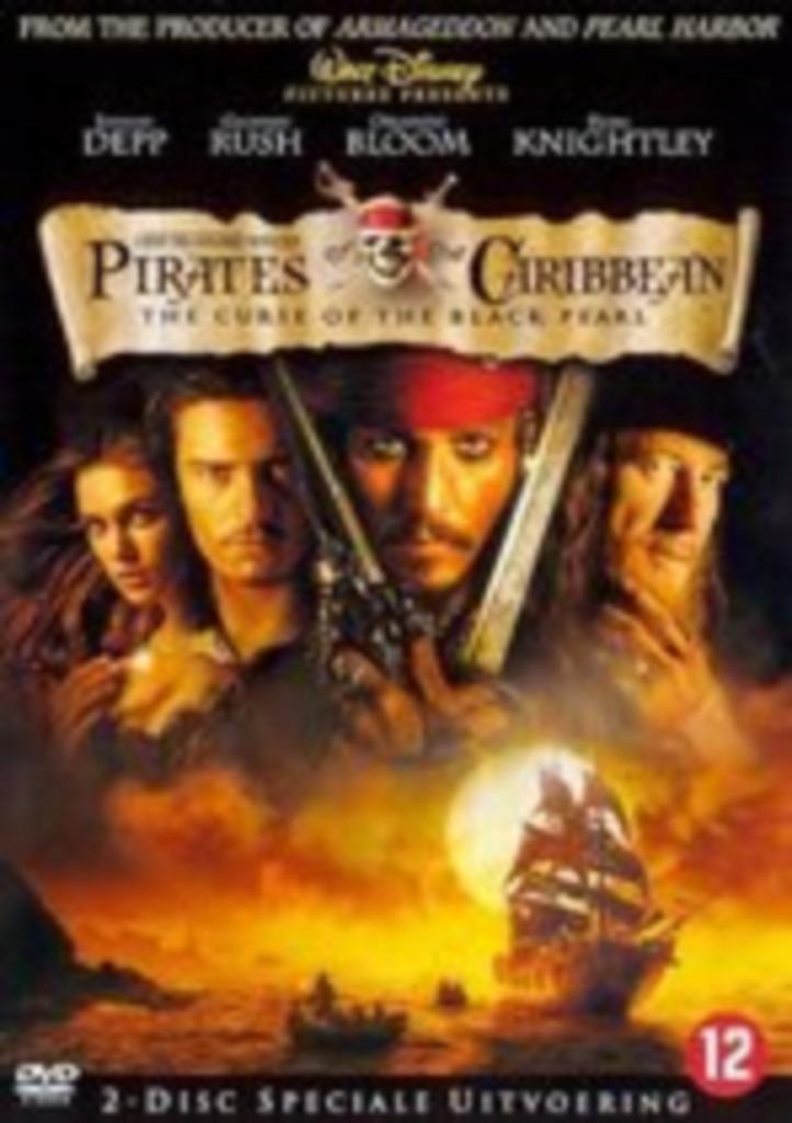 Pirates of the Caribbean Curse of the Black Pearl, Cd's en Dvd's, Dvd's | Avontuur, Zo goed als nieuw, Vanaf 12 jaar, Ophalen of Verzenden