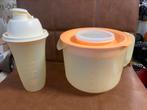 Tupperware mix-n-meet 2 liter en shaker 500ml set, Gebruikt, Ophalen of Verzenden