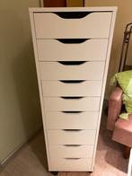 IKEA ALEX ladeblok groot op wielen, Huis en Inrichting, Ophalen, Minder dan 50 cm, 5 laden of meer, 100 tot 150 cm