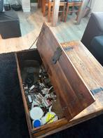 Leuke kist of salon tafel, Ophalen, 50 tot 100 cm, Zo goed als nieuw, 75 tot 100 cm