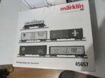 Marklin 45657 Amerikaanse wagonset, Wisselstroom, Wagon, Ophalen of Verzenden, Zo goed als nieuw