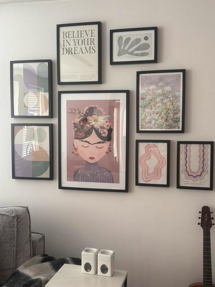 Te koop diverse wissellijsten van Ikea, Huis en Inrichting, Woonaccessoires | Lijsten, Zo goed als nieuw, Minder dan 50 cm, 75 tot 100 cm