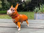 Oude mechanische blikken Bulldog speelgoed hond, Antiek en Kunst, Ophalen of Verzenden