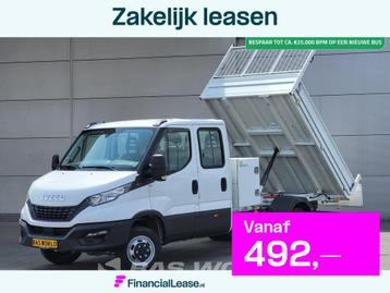 Iveco Daily 35C16 3.0L Kipper met Kist Dubbel Cabine Dubbell beschikbaar voor biedingen