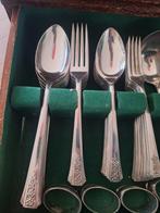 Verzilverd Bestek Tudor Plate, Compleet met Koffer, Antiek en Kunst, Antiek | Bestek, Ophalen