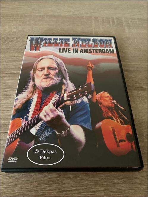 Dvd Willie Nelson - Live in Amsterdam, Cd's en Dvd's, Dvd's | Muziek en Concerten, Muziek en Concerten, Ophalen of Verzenden