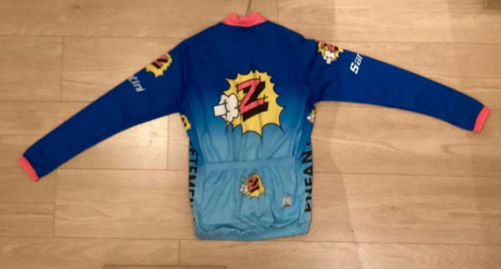 vetements enfants team z shirt santini campagnolo shimano, Fietsen en Brommers, Fietsen | Racefietsen, Overige merken, 10 tot 15 versnellingen