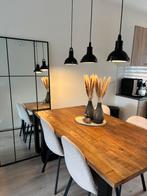 Mat zwarte hanglamp eetkamer, Huis en Inrichting, Ophalen of Verzenden, Zo goed als nieuw