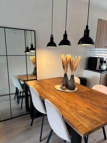 Mat zwarte hanglamp eetkamer beschikbaar voor biedingen