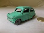 1958 Dinky Toys 183 FIAT 600 (Green) Grijze plastic bandjes!