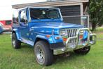 Jeep Wrangler 2.5 Cabrio Hardtop LEUKE AUTO! (bj 1991), Auto's, Oldtimers, Overige merken, Cabriolet, Blauw, Bedrijf