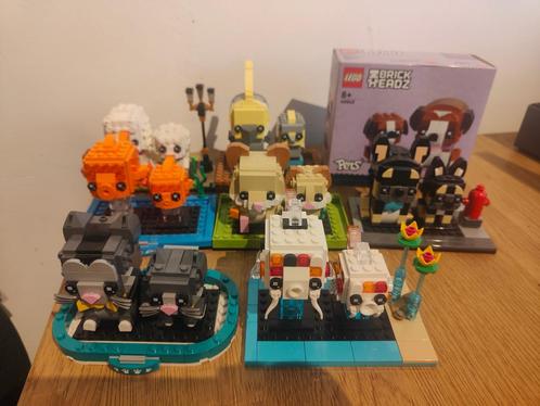 Lego BrickHeadz Pets, 8 verschillende, Kinderen en Baby's, Speelgoed | Duplo en Lego, Zo goed als nieuw, Lego, Complete set, Ophalen of Verzenden