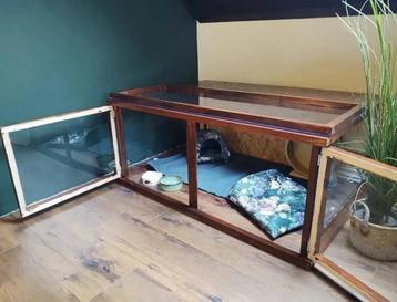 Groot terrarium te koop beschikbaar voor biedingen