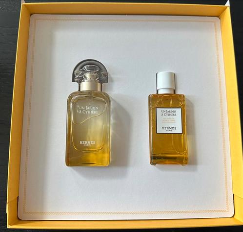 Hermes Un Jardin a Cythere set 50ml edt + 40ml gel douche, Sieraden, Tassen en Uiterlijk, Uiterlijk | Parfum, Nieuw, Ophalen of Verzenden