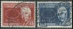 DENEMARKEN 1963 Niels Bohr, Michel: 417-18, Gestempeld., Verzenden, Denemarken, Gestempeld