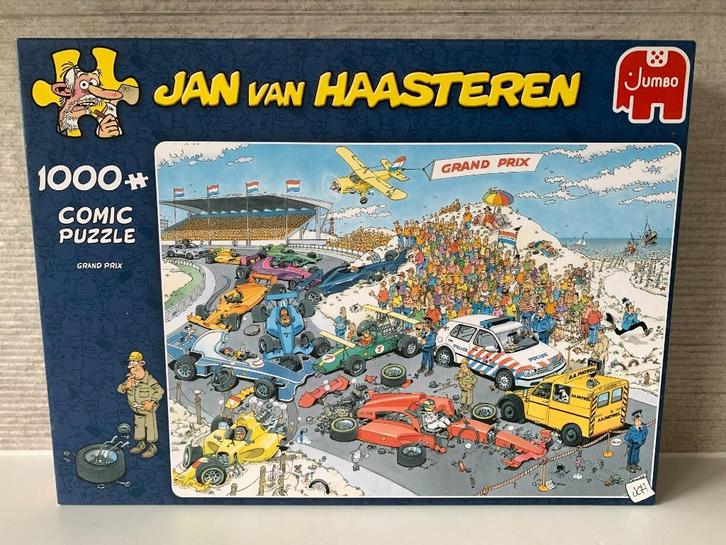 Leuke puzzels Jan van Haasteren 1000 stukjes + Ravensburger, Hobby en Vrije tijd, Denksport en Puzzels, Zo goed als nieuw, Legpuzzel
