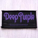 Deep Purple official 2004  vintage logo patch d39, Nieuw, Kleding, Verzenden