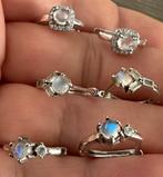 Maansteen oorbellen 925 zilver, Ophalen of Verzenden, Nieuw