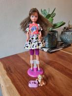 1991 pet pall courtney barbie met kat poes, Verzamelen, Poppen, Verzenden, Gebruikt