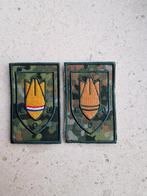 Setje EOD NFP emblemen, Verzamelen, Militaria | Algemeen, Ophalen, Landmacht, Nederland, Embleem of Badge