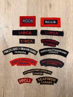 First Canadian Infantry division emblemen WO2, Verzamelen, Militaria | Tweede Wereldoorlog, Ophalen of Verzenden